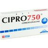 CIPRO 750 750mg Comp enr Bt 14