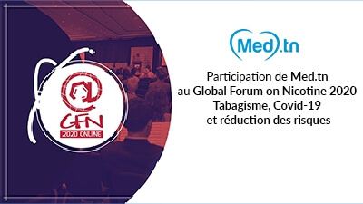 Participation de Med.tn au Global Forum on Nicotine 2020  Tabagisme, Covid-19 et réduction des risques 