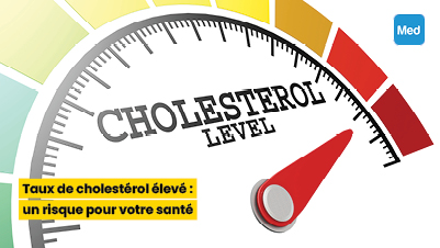 Taux de cholestérol élevé : un risque pour votre santé