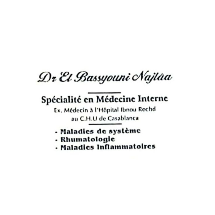 Dr Najlaa EL BASSYOUNI Internist