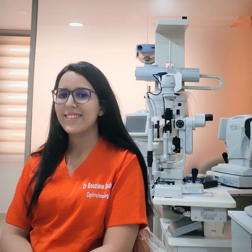 Dr Soukaina BOUZIANE Göz dokturu