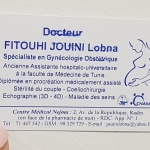 Dr Lobna Fitouhi jouini Gynécologue Obstétricien