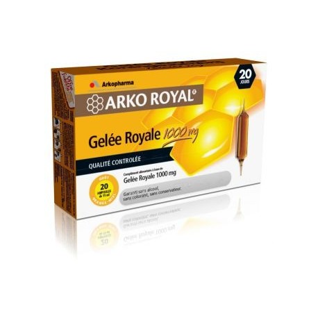 Arko Royale gelée royale 1000 mg - 20 ampoules