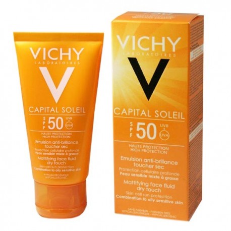 Vichy Ideal Soleil Emulsion Solaire Anti-Brillance SPF50 Toucher Sec 50 ml