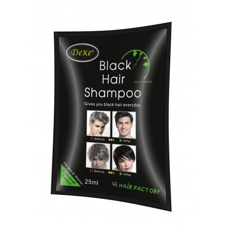 Dexe Shampooing naturel soin des cheveux - Anti cheveux blanc