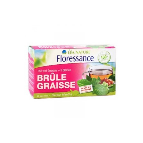 Floressance Thé Bio Brûleur Graisse Mainceur - 20 sachets