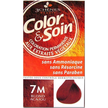 Color & Soin Coloration Blond Acajou 7M