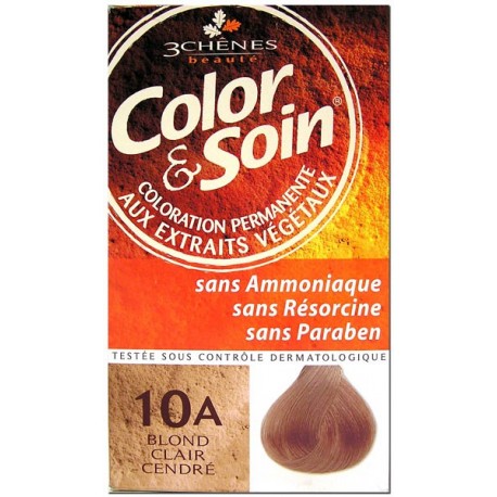 Color & Soin Coloration Blond Clair Cendré 10A