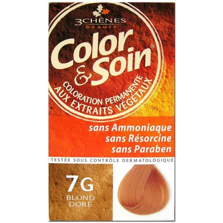 Color & Soin Coloration Blond Doré 7G