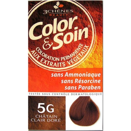 Color & Soin Coloration Châtain Clair Doré 5G