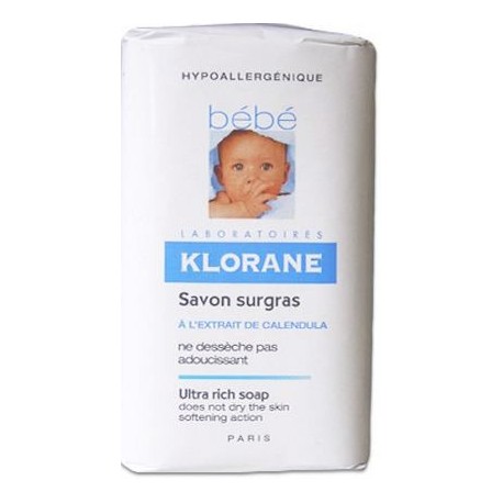 KLORANE Bébé Savon Surgras, 250 gr