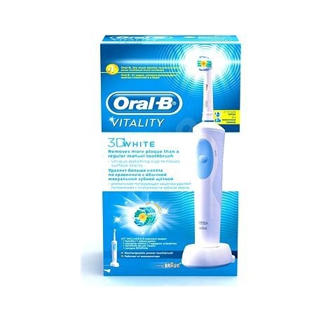 Brosse à dents électrique Oral B Vitality 3D White