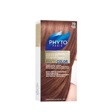 Phytocolor, Couleur Soin 7D Blond doré - 1 kit