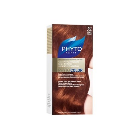 Phytocolor, Couleur Soin 6C Blond Fonce Cuivre - 1 kit