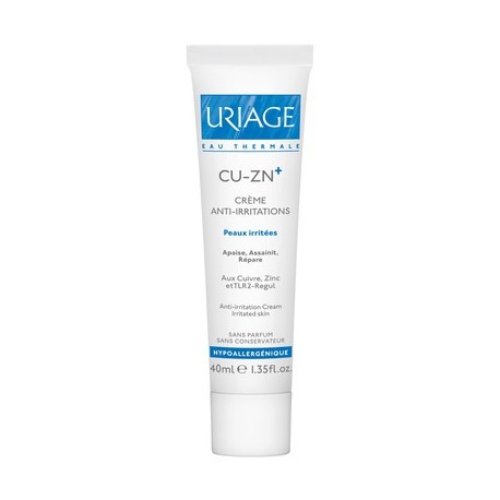 CU ZN+ - Crème anti-irritations - 40ml