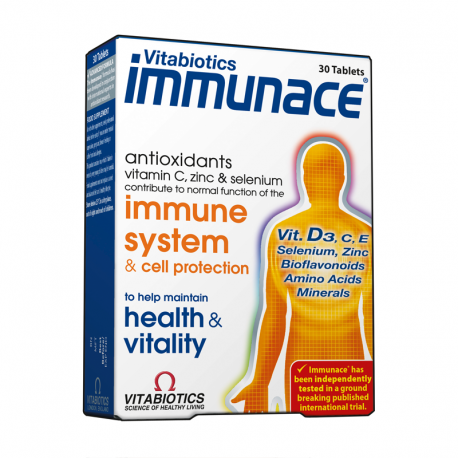 Vitabiotics Immunace 30 Comprimés