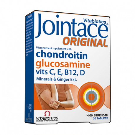Vitabiotics Jointace Original chondroïtine + glucosamine, 30 Comprimés