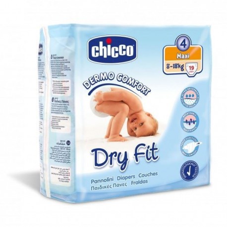 CHICCO COUCHE DRY FIT 8*18KG