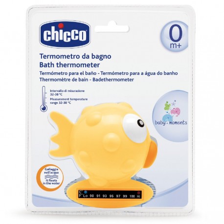 CHICCO THERMOMETRE DE BAIN FISH ORANGER