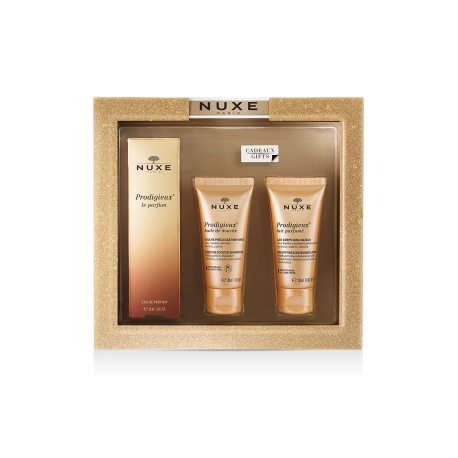 Coffret Prodigieux le parfum 30 ml + Huile de douche 30 ml + Lait Parfumé 30 ml