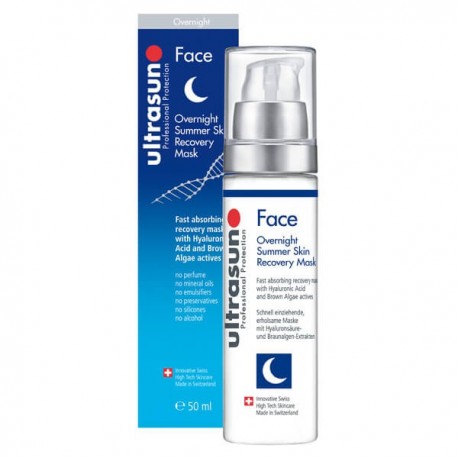 Ultrasun Face Overnight Summer Skin Recovery Mask, 50ml