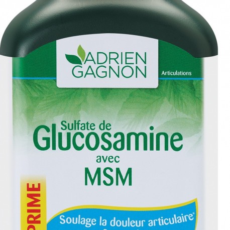 Glucosamine avec MSM 100 comprimes