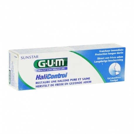 Dentifrice HALI CONTROL - Haleine Fraîche 75ml - Gum