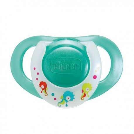 CHICCO SUCETTE PHYSIORING LUMINEUSE SILICONE 12 MOIS