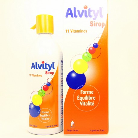 Alvityl Vitalité 11 vitamines sirop 150ml