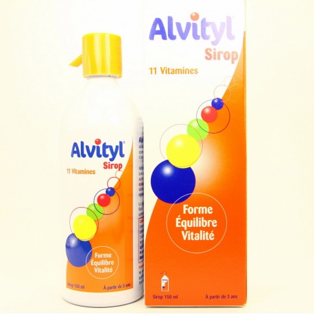 Alvityl vitalité sirop 150ml