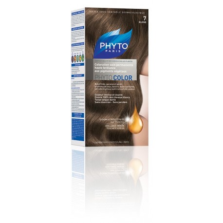 Coloration cheveux PhytoColor Blond 7