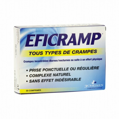 EFICRAMP PRÉVENTION ET ACTION CONTRE LES CRAMPES DE 3 CHÊNES