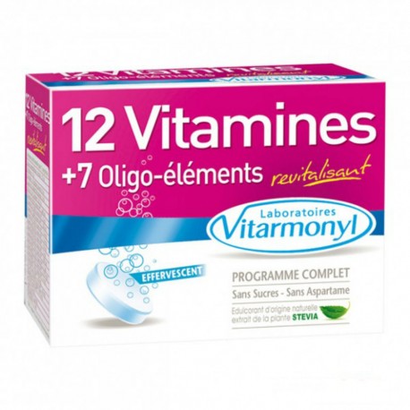 Vitarmonyl MULTIVITAMINES - 12 VITAMINES + 7 OLIGO-ELEMENTS
