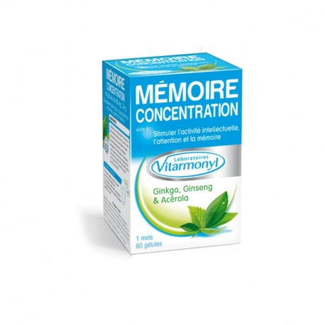 Vitarmonyl MÉMOIRE CONCENTRATION - BOITE 60