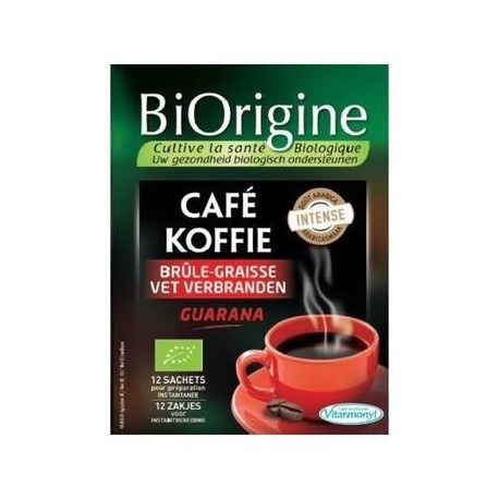 Vitarmonyl BIORIGINE CAFE BRULE GRAISSE - BOITE 12 SACHETS