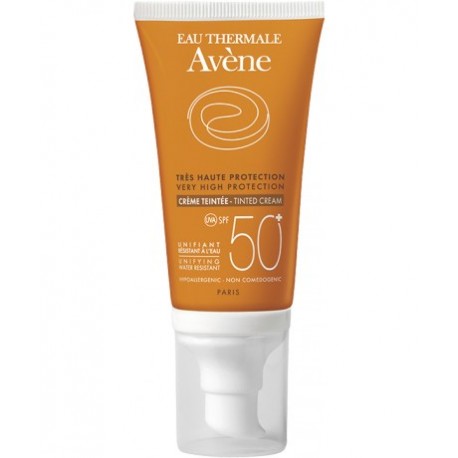 Crème solaire teintée haute protection pour peaux sensibles SPF 50+ - 50 ml